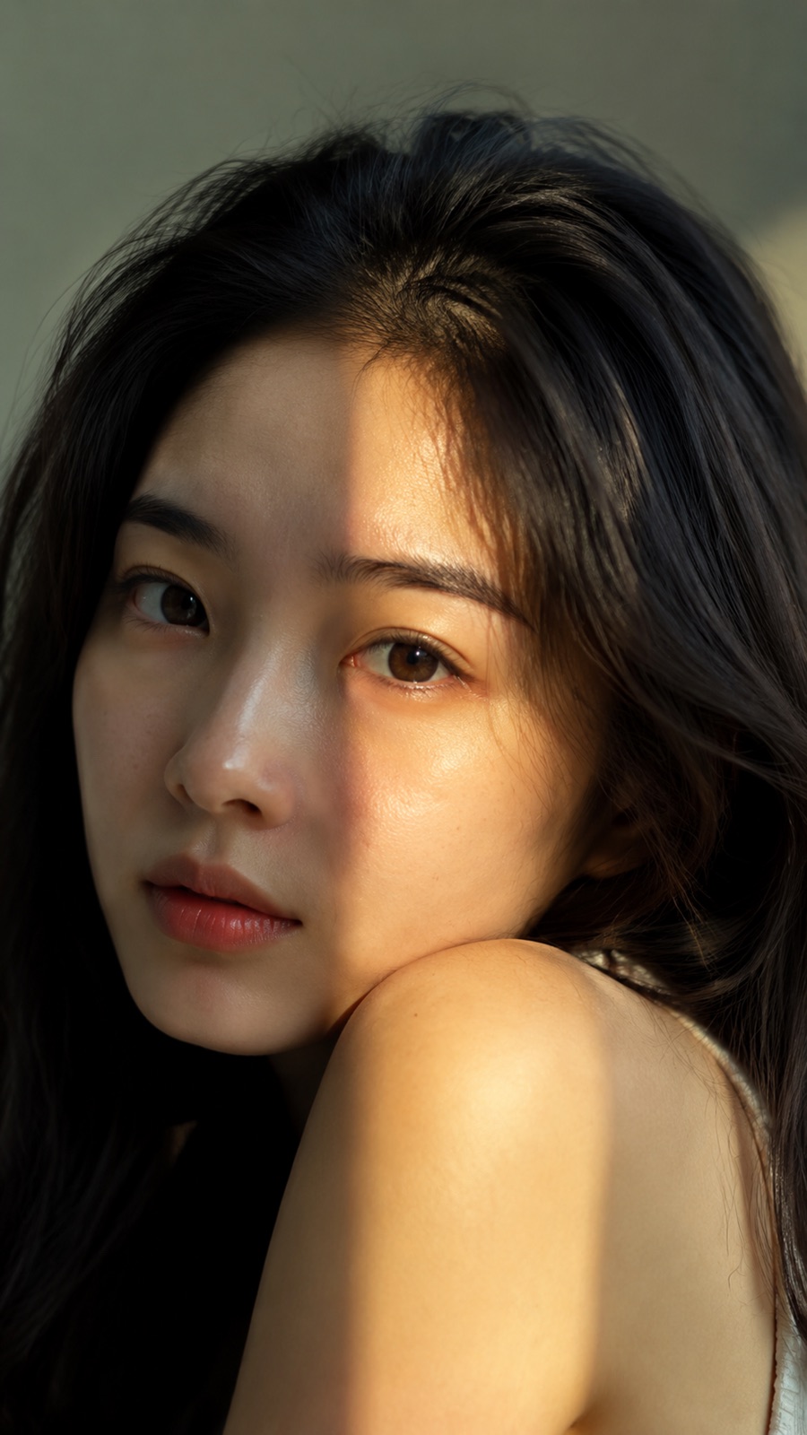 Golden-hour close-up