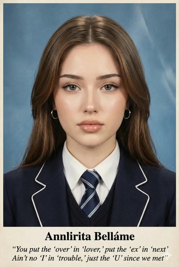 Glossy Printed Portrait
