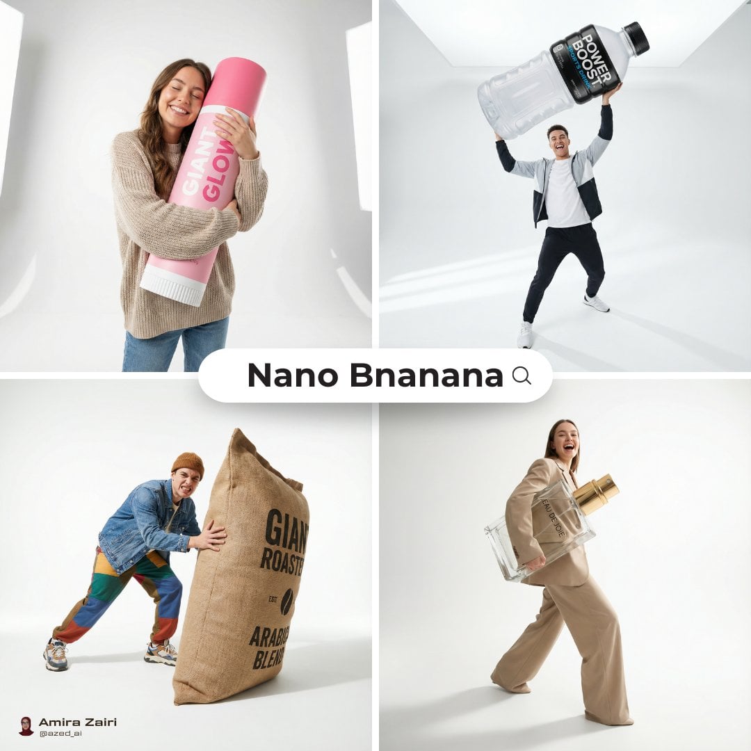 Oversized Prop Editorial