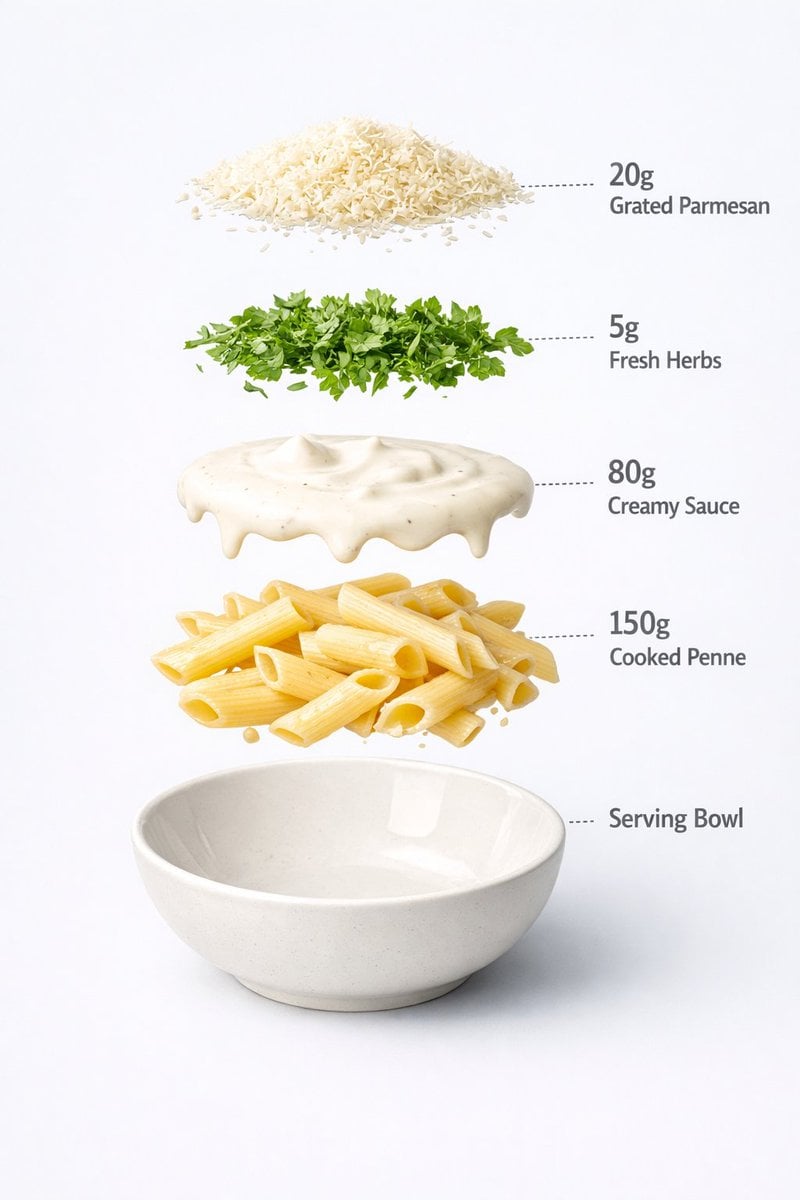 Creamy Penne Pasta